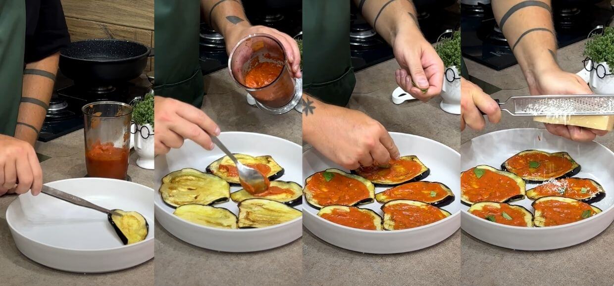 Pizzette di melanzane